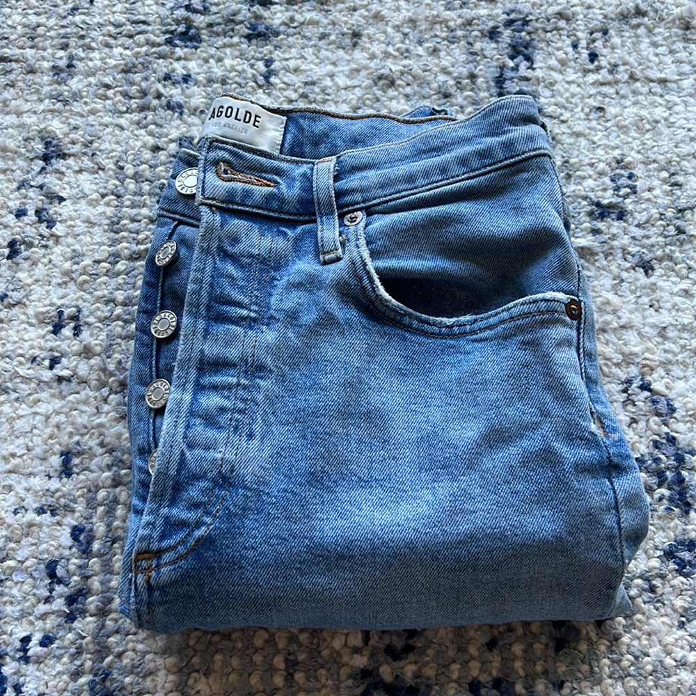 AGOLDE Riley Crop Jeans
